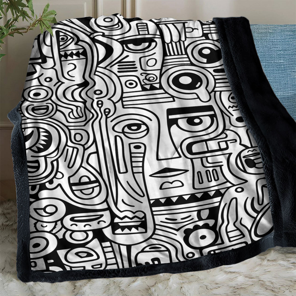 DIY Coloring Blanket with Color Brushes