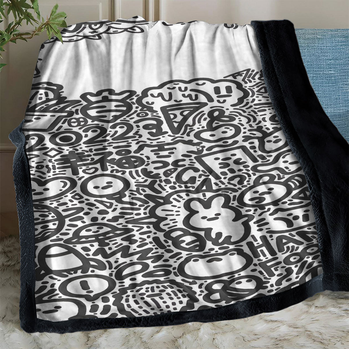 DIY Coloring Blanket with Color Brushes