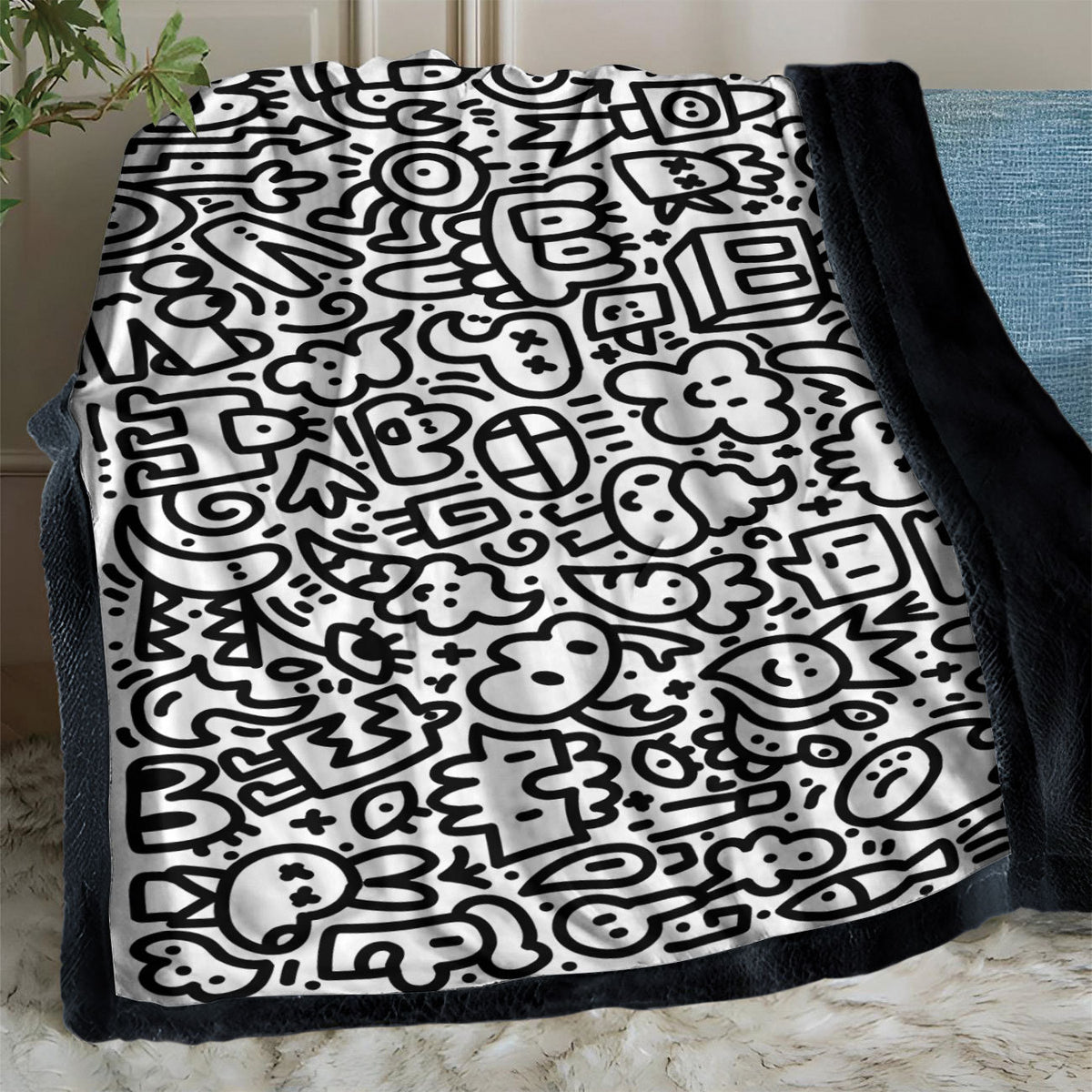 DIY Coloring Blanket with Color Brushes