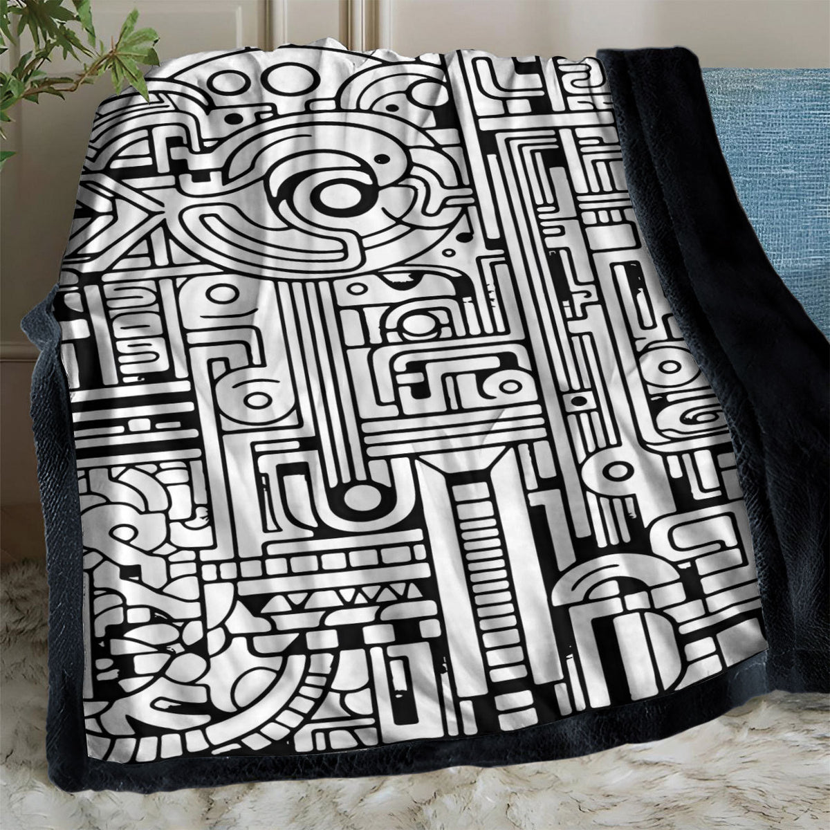 DIY Coloring Blanket with Color Brushes