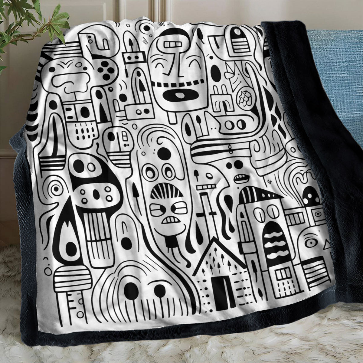 DIY Coloring Blanket with Color Brushes